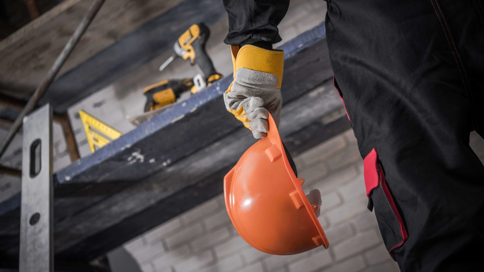 Hard Hat Construction Zone