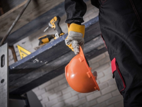 Hard Hat Construction Zone